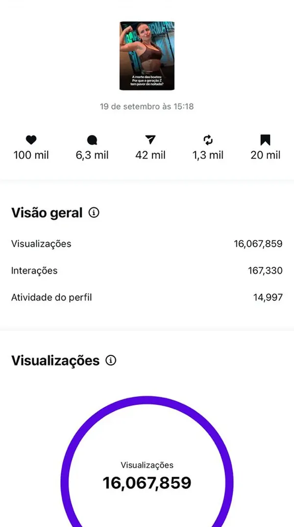 Métrica comprovada 3